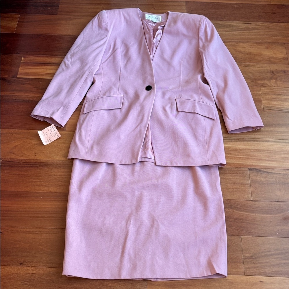NWT Christian Dior wool suit
